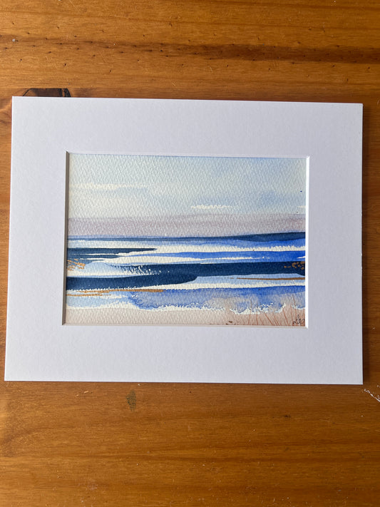 Original abstract water colour painting