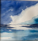 Impressionist modern watercolour orginal painting scottish isles