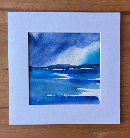contemporay original water colour painting