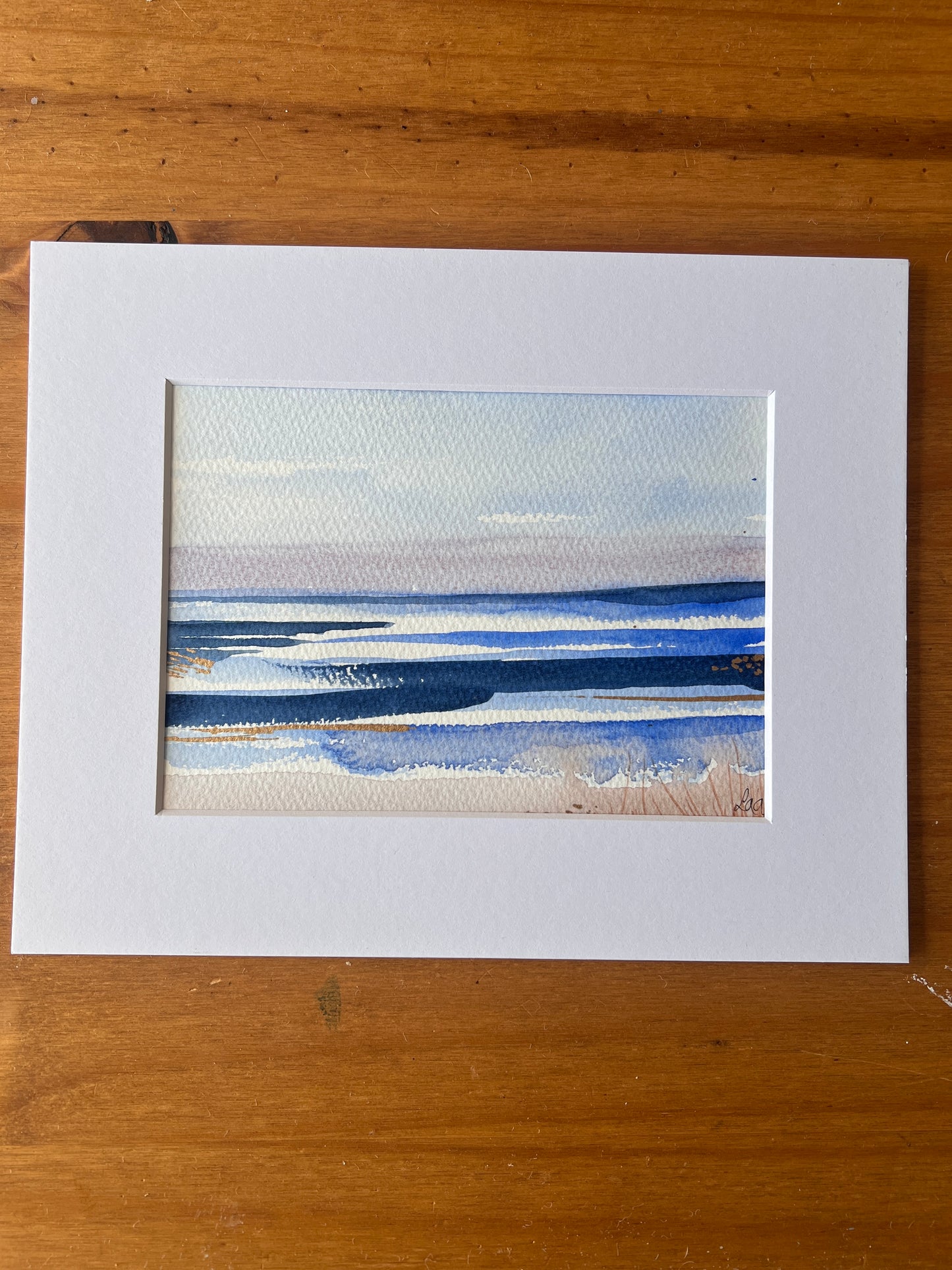 Original abstract water colour painting