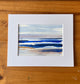Orginal abstract water colour painting set in mount