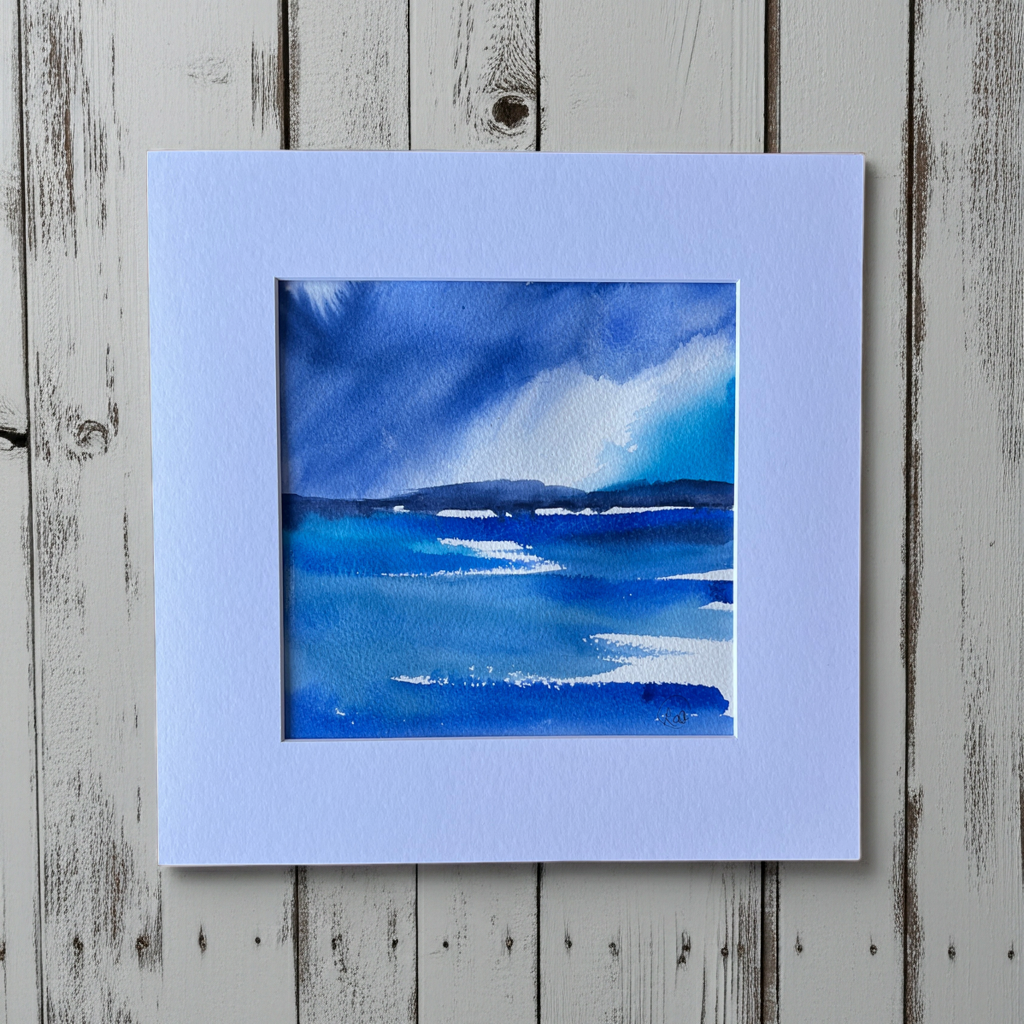 contemporay original water colour painting
