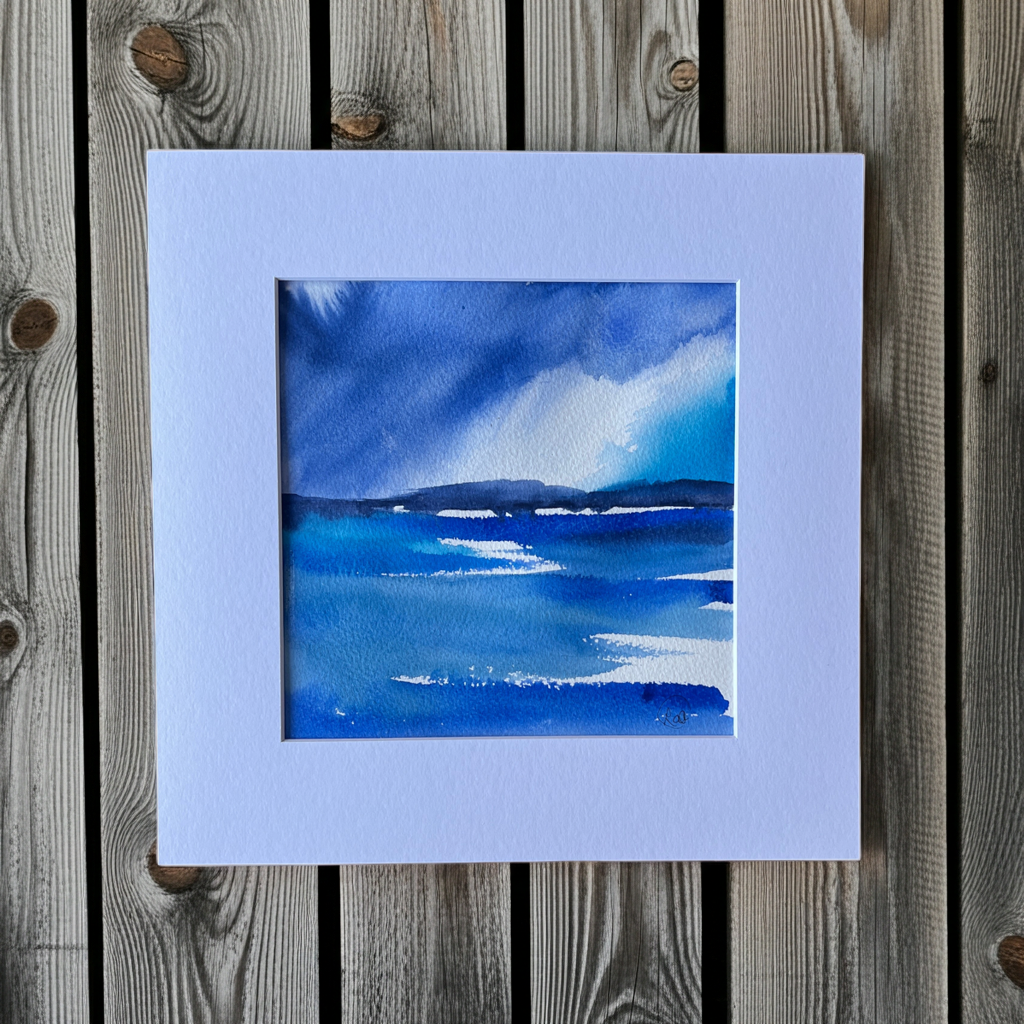 contemporay original water colour painting