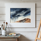 Water colour original art ‘storm on the moor ‘